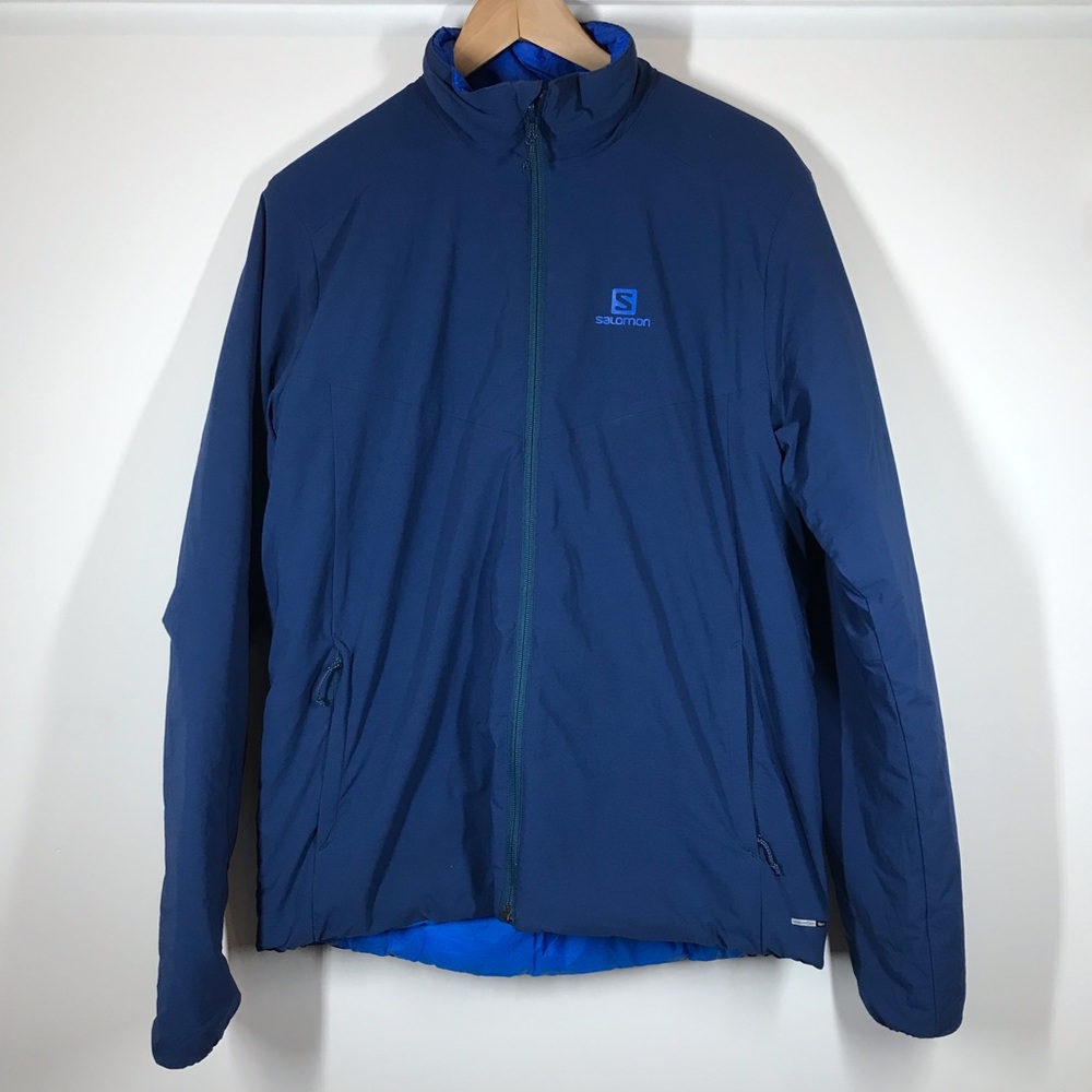 Salomon Drifter Hoodie - Reversible insulated jacket in size Medium